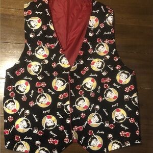 Vintage Handmade Betty Vest Adjustable Size Large - XLarge